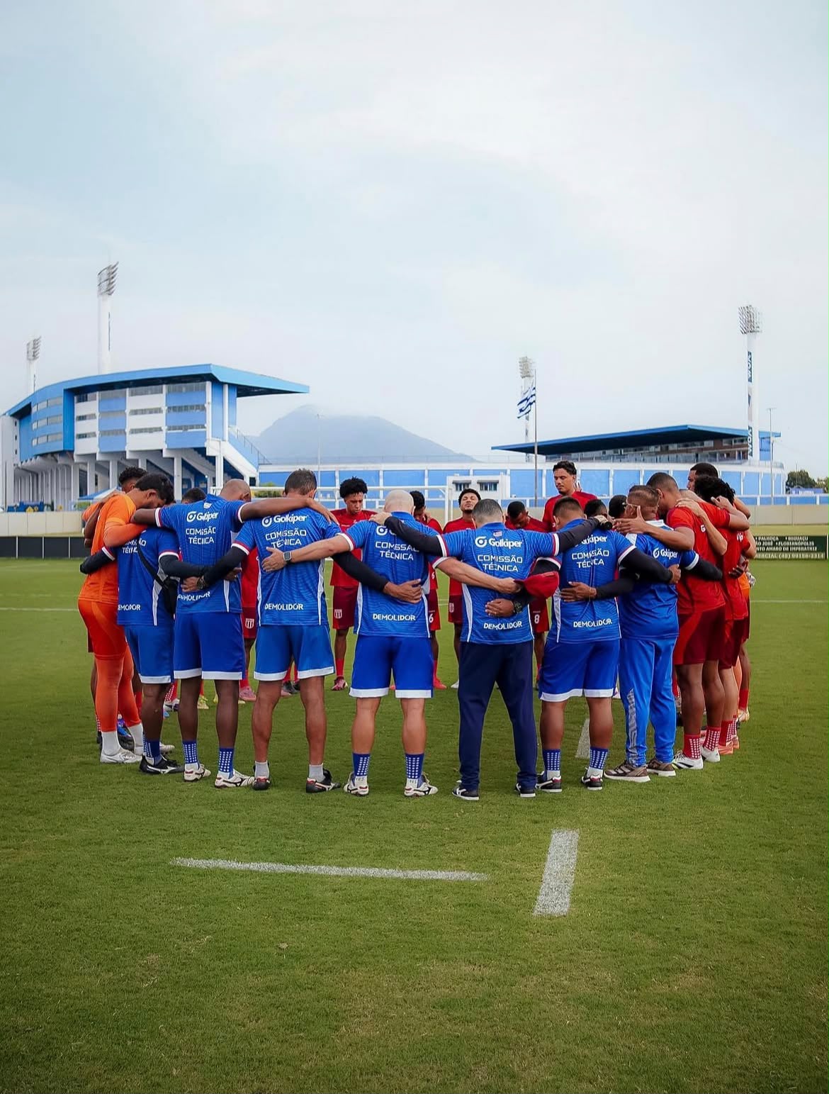 Maranhão fecha a preparação para o duelo diante do Figueirense-SC.